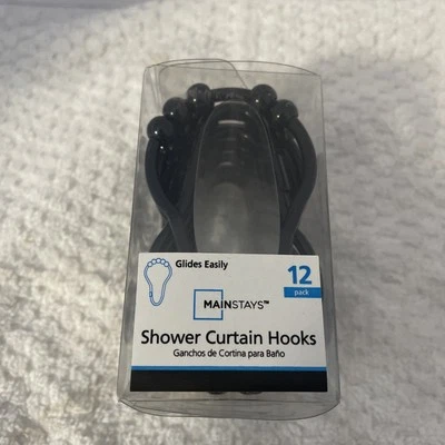 MAINSTAYS Shower Curtain Hooks - Image 1 of 4
