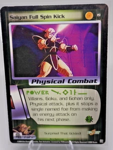 Dragon Ball Z Saiyan Full Spin Kick 19 Physical Combat 1 of 2 - Picture 1 of 11