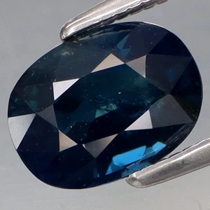 Zafiro Tanzania 2,30 quilates color azul natural sin calefacción buen brillo - Imagen 1 de 4