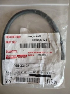Toyota OEM 2011-2020 Sienna Washer Hose 9006833125 NIP (see images - Bild 1 von 3