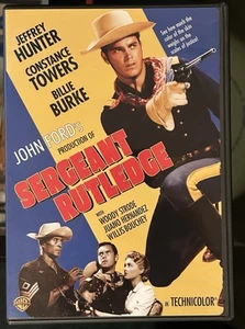 DVD - SERGEANT RUTLEDGE, A JOHN FORD PRODUCTION, 1960 -Jeffrey Hunter, C. Towers - Picture 1 of 7