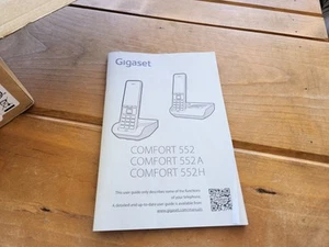 Gigaset Comfort 552A - Bezprzewodowy telefon DECT - Automatyczna sekretarka - Made in Germany - Zdjęcie 1 z 4