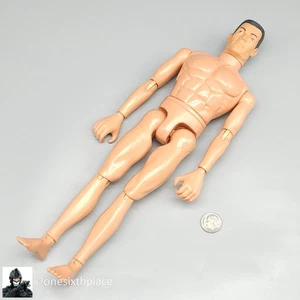 1:6 scale Hasbro GI Joe 1996 Male Body Black Flattop Hair Brown Eyes 12" Figure - Picture 1 of 7