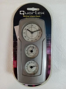 Quartex Vertical Alarm Clock Weather Station CL008 Brand New Sealed - Picture 1 of 3