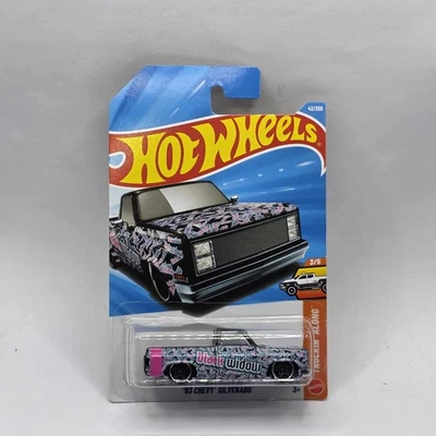 2026 Hot Wheels B Case '83 Chevy Silverado Black Widow Truckin' Along 3/5 #42 - Image 1 of 2