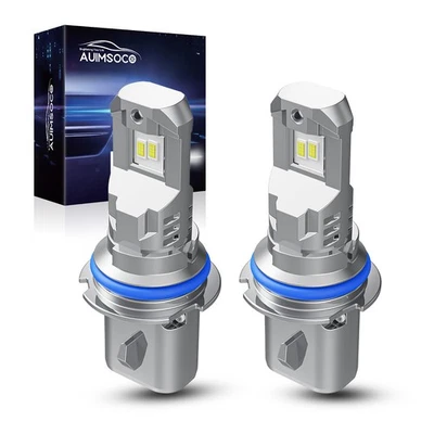 2x 9007 HB5 LED Faro Para Volvo VN 1998-1999 VNL 2000-2003 VNM 2000-2017 Foto 1 de 4