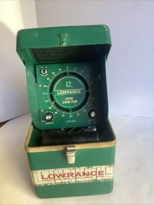 Винтажный Lowrance рыбы Lo-k-tor LFP-300D непроверенный - Изображение 1 из 4
