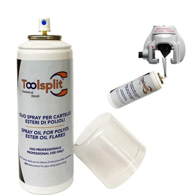 SAUKALT KLIMATECHNIK 200ml Esterölspray - zum Ölen von Kupferrohren vor einer Bördelung