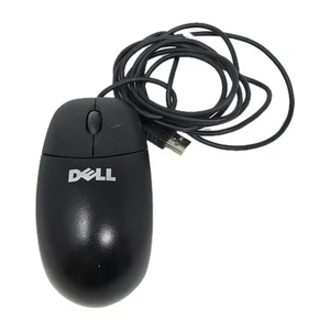 Dell MO56UC USB Wired Mechanical Ball Wheel Mouse Dark Gray  - Picture 1 of 6