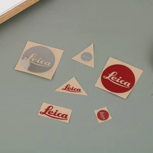 Leica Metal Stickers Logo Mobile Phone Stickers Camera Stickers Metal Stickers - Photo 1 sur 16
