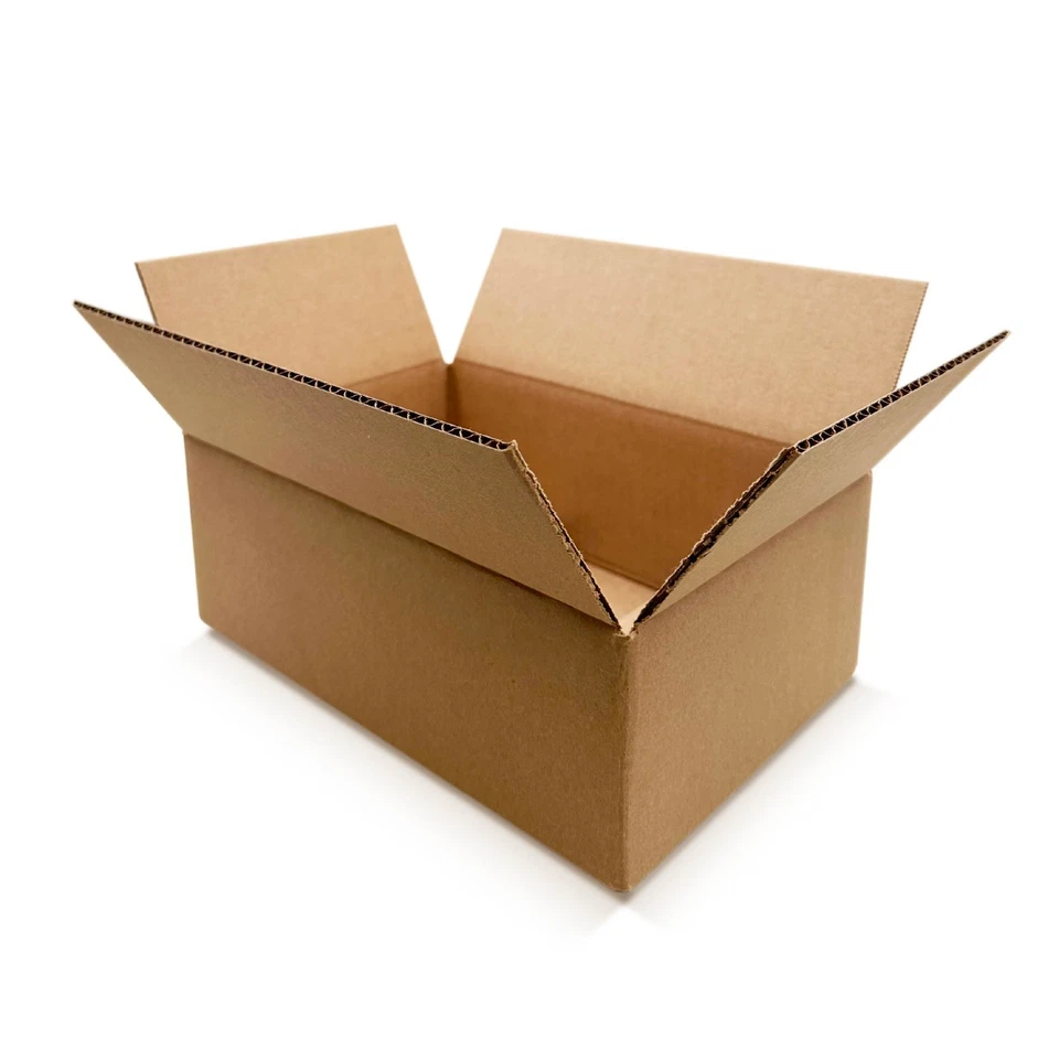 15 x 10 x 6" Corrugated Cardboard Boxes 25 Pack For Shipping, Packaging, Moving - Image 1 of 4