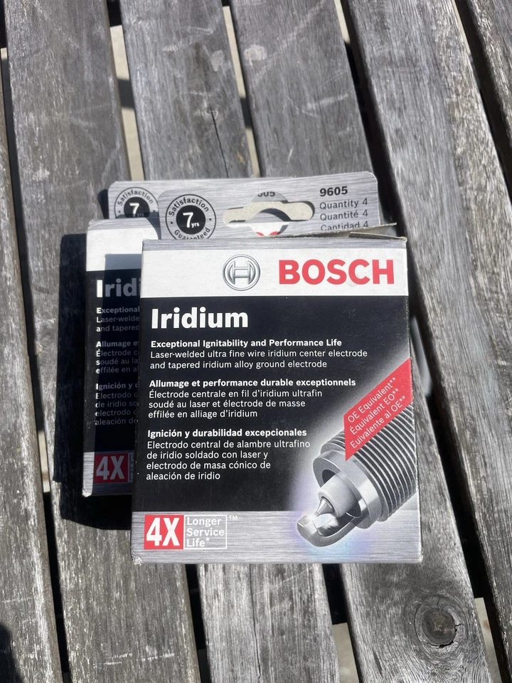 Bosch 9605 double iridium spark plugs - Image 1 of 1