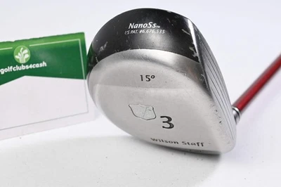 Wilson FWC #3 Wood / 15 Degree / Regular Flex Grafalloy NanoTech 350 Shaft - Image 1 of 4