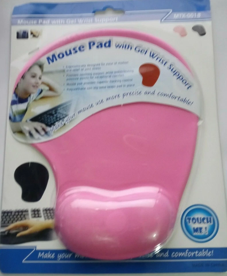 Ergonomic Mouse Pad with Wrist Support, Gaming Mouse Mat with Gel Wrist Rest, Ea - Image 1 of 4