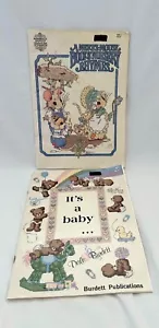 2 Vintage 1980's Cross Stitch Magazines Books with Patterns - Picture 1 of 8