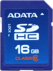 ADATA 16GB SDHC Class 6 Memory Card SD Card - Picture 1 of 1