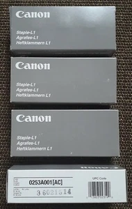 AGRAFES - L1 - Ref 0253A001 POUR COPIEUR CANON GP335 (9000 agrafes par boite) - Photo 1/2