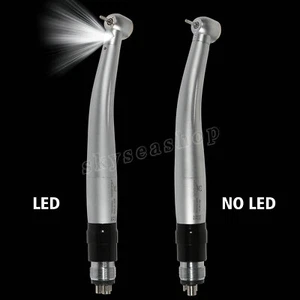 NSK Style Dental High Speed Handpiece (LED E-generator) + 4 Holes Quick Coupler - Picture 1 of 20