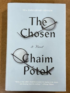 Chosen A Novel by Chaim Potok HC DJ 2016 50th Aniversary Simon and Schuster - Picture 1 of 12