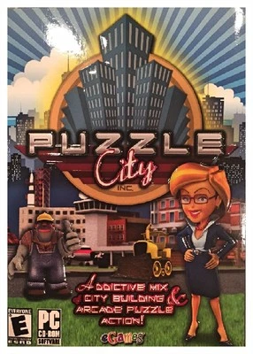Puzzle City Pc New Boxed XP Make A Perfect City Building and Arcade Fun - Image 1 of 2