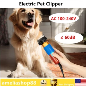 Pet Dog Cat Clippers Grooming Hair Trimmer Groomer Shaver Razor Quiet Clipper - Picture 1 of 18