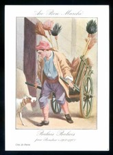 AU BON MARCHE  PARIS  trade card chromo  Balais Balais  François Boucher