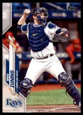 2020 Topps Mike Zunino Baseball Card Tampa Bay Rays #554