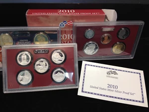 2010-S SILVER 14 Coin Proof Set ORIGINAL!!! Popular! - Picture 1 of 1
