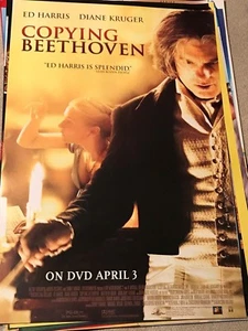 COPING BEETHOVEN - ED HARRIS - DIANE KRUGER POSTER - 27 X 40 INCHES B3 - Picture 1 of 1