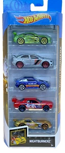 Hot Wheels Nightburnerz 5-Pack | Sealed 2017 Set | CRX Viper 350Z Evo | Neuwertig - Bild 1 von 10