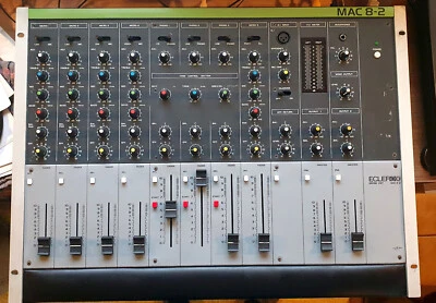 ECLER MAC 8-2 Vintage 8 Kanal DJ-Mixer, mit Anleitung - Bild 1 von 4