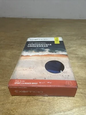 Calzoncillos boxer para hombre Ex Officio Sports 2.0 talla XL azul marino Foto 1 de 2