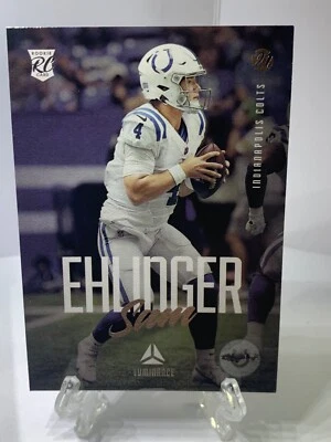 2021 Panini Chronicles - Luminance Update Rookies #221 Sam Ehlinger (RC) Colts - Image 1 of 2