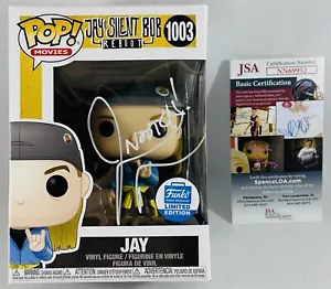 Figura Exclusiva de Vinilo Funko Pop Firmada por Jay Silent Bob Reinicio de Jason Mewes + JSA - Imagen 1 de 2
