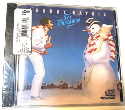 Johnny Mathis For Christmas (1986 Columbia Records CD) New Sealed Foto 1 de 4