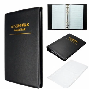 Components Sample Book / Pages SMD SMT Resistors Capacitors Inductors Organizer - Picture 1 of 8