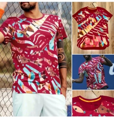 Camisa de tenis Nike Court Slam DX5526-620 para hombre 2XLarge roja NUEVA $90 Foto 1 de 4