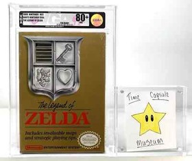 The Legend of Zelda New Nintendo NES 1989 Factory Sealed VGA 80+ H-Seam Oval