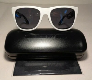 McQ by Alexander McQueen MQ0018SA White Black Grey New Men's Sunglasses - Picture 1 of 12