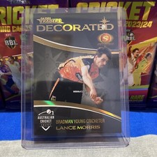 2023/24 CA Traders Decorated Trading Card Lance Morris Perth Scorchers D10 BBL