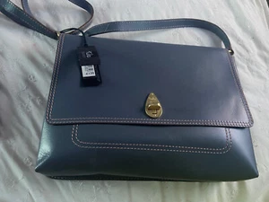 BNWT Radleys Tula Grey Leather Satchel RRP £139 - Picture 1 of 9