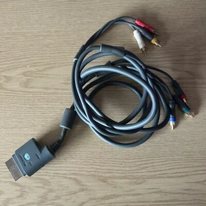 Official Genuine Microsoft Xbox 360 Component AV Cable HD - Picture 1 of 5