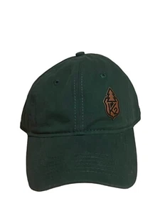 K2 Sportsman’s Baseball Cap Hat Logo Forest Green One Size Adjustable Strapback - Picture 1 of 7