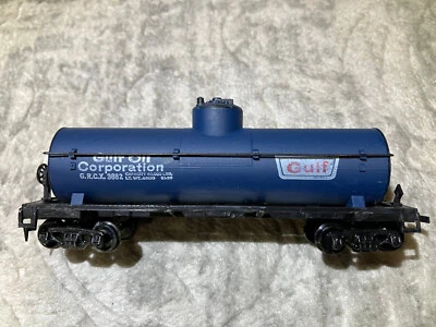 HO Scale Gulf Oil Corporation Single Dome Tank Car # GRCX 3882 - Image 1 of 4