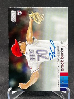 2020 Stadium Club Autographs #ABBU Brock Burke RC - Image 1 of 2