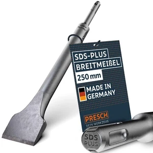 Presch SDS-Plus Breitmeißel | B40mm x L250mm | Profi Werkzeugstahl (42CrMo) - Bild 1 von 8