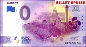 UEEU / AQUARIUM BIARRITZ / BILLET 0 € / NULL EURO-SCHEIN / 0 € 2022-5 - Imagen 1 de 1