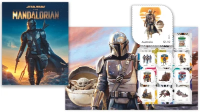 2022: The Mandalorian – Star Wars  Stamp Pack - image 1 of 2