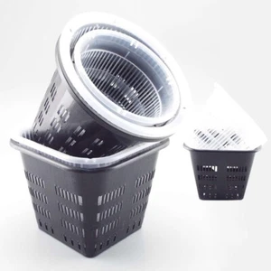 10pcs Grow Net Cup Mesh Hydroponics Plants Mesh Pots Aeroponic Aquaponic Basket - Picture 1 of 17
