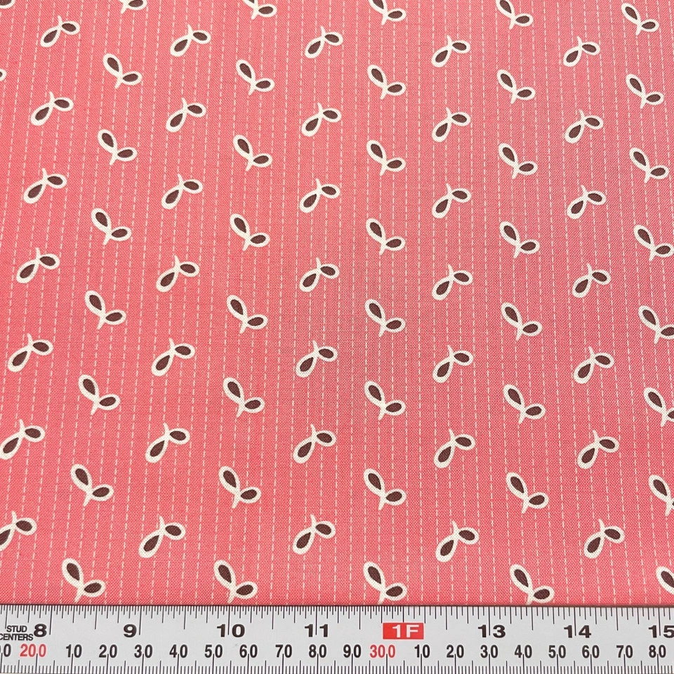 Flea Market Fancy Eyelet Denyse Schmidt for FreeSpirit Cotton Remnant 17" x 43" - Image 1 of 2